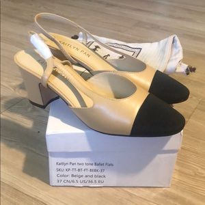 Kaitlyn Pan slingbacks